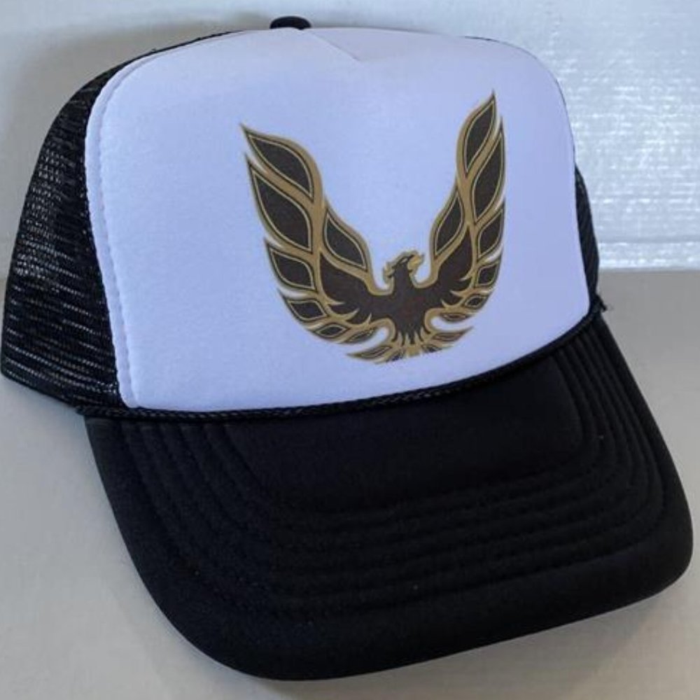 80s 70s Retro Style Vintage Pontiac Trans Am Hat Firebird Trucker Hat Cap Muscle